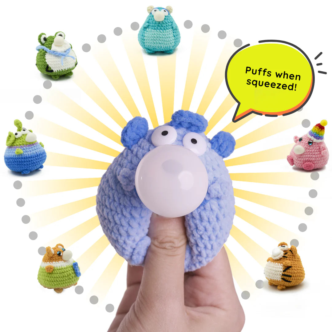 TOPBORING  🐟Fishboy-Crochet Stress Squeezie Fidget Toy