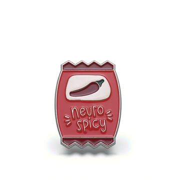 "Neurospicy"- Communication Pin Badge