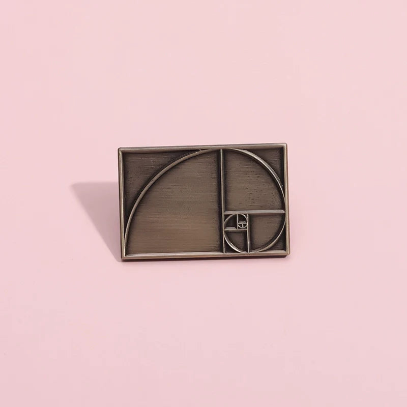 Stylish Metal Pin Badge by Topboring