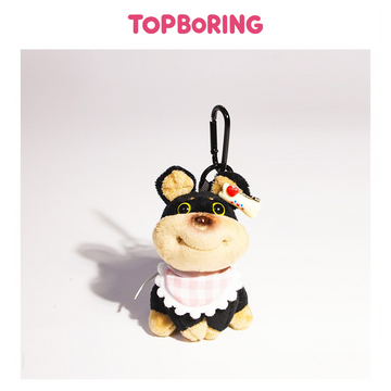 Pink Bib-Bee Dog