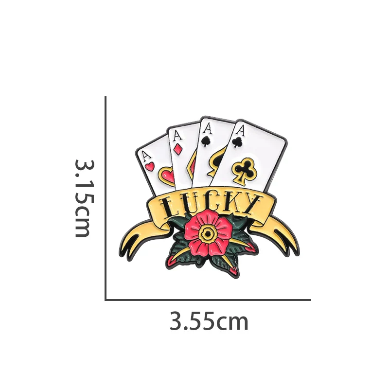 Kawaii Quirky Flower Metal Pin Metal Pin Badge