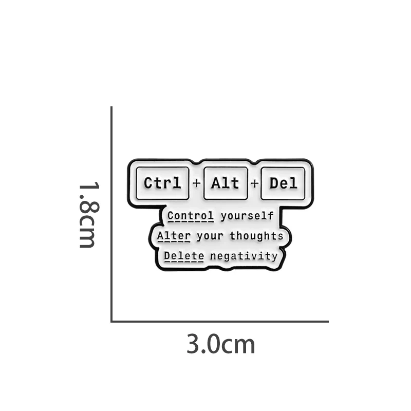 Whimsical Pin Badge by Topboring