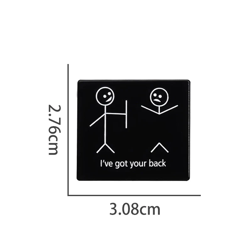 Lovely Whimsical Metal Pin Badge Hard Enamel Pin Badge V22