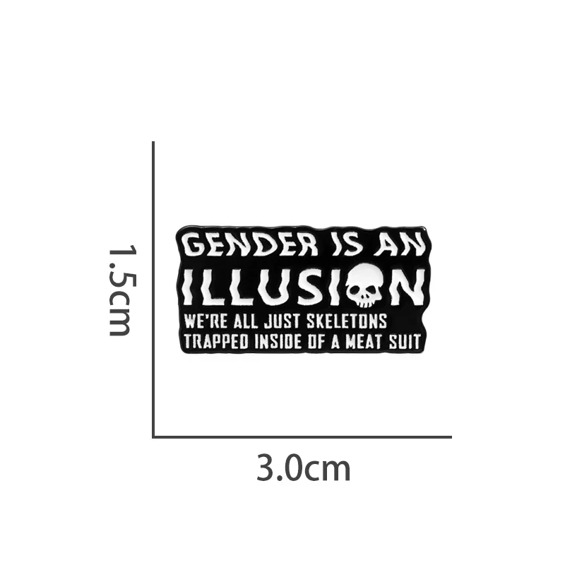 Playful Elegant Metal Pin Badge Metal Pin Badge V22