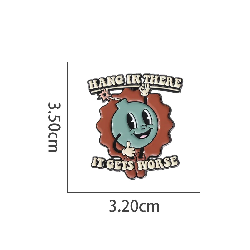 Cute Pin Badge by Topboring