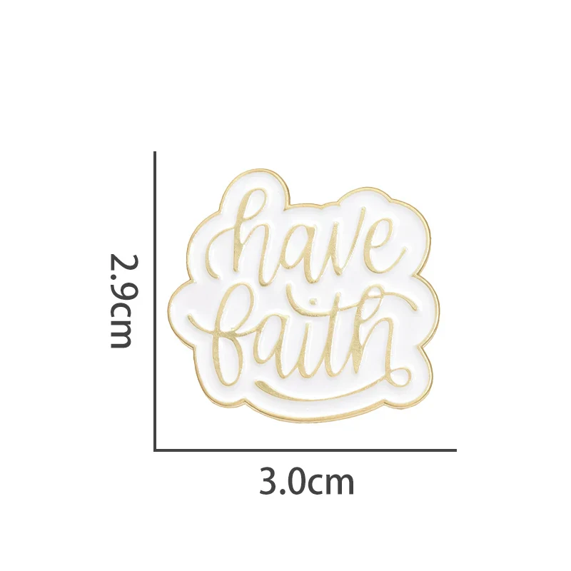 Playful Cute White Metal Pin Soft Enamel Pin Badge