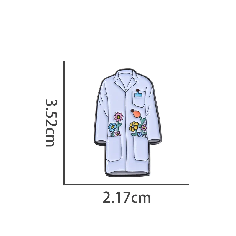 Cute Elegant Metal Pin Badge Soft Enamel Pin Badge Edition4