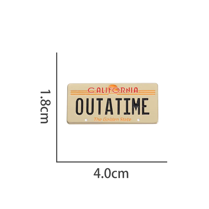 Kawaii Quirky Metal Pin Badge Enamel Pin Badge Alt2