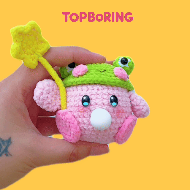 Kirby - Häkel-Stress-Quetschspielzeug 