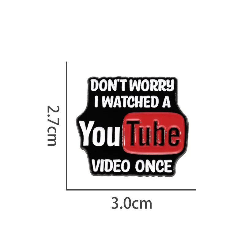 Minimalist Quirky Heart Metal Pin Enamel Pin Badge