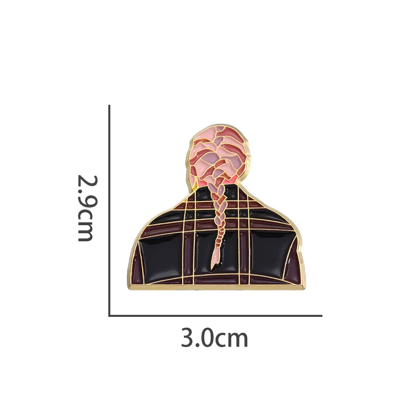 Charming Metal Pin Badge by Topboring