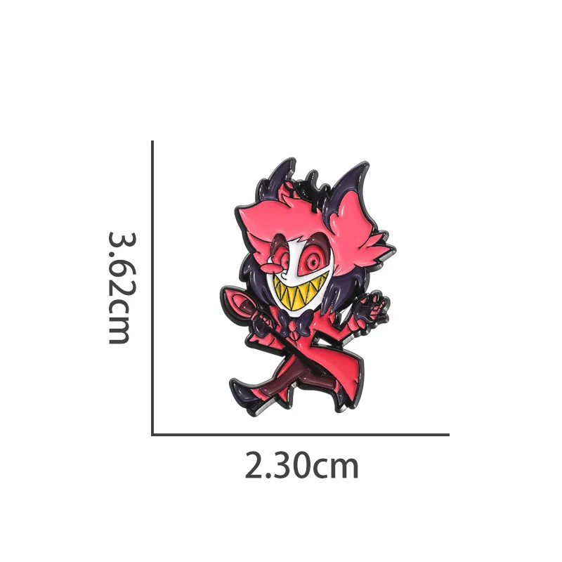 Cute Cartoon Metal Pin Badge by Topboring