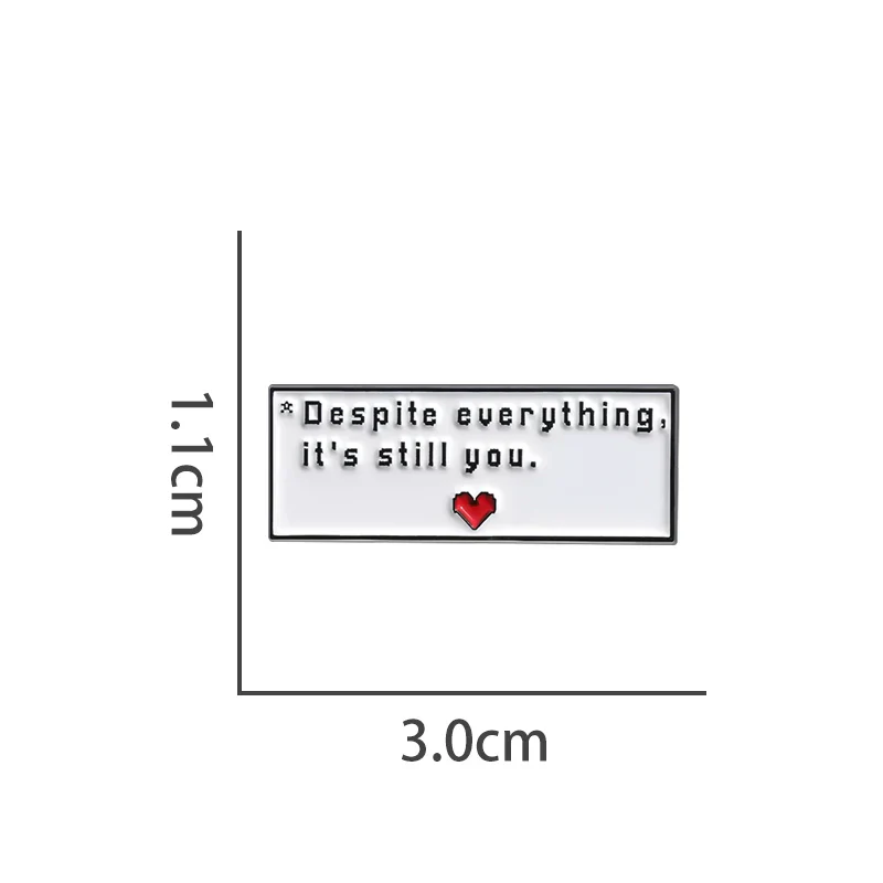 Retro Metal Pin Badge by Topboring