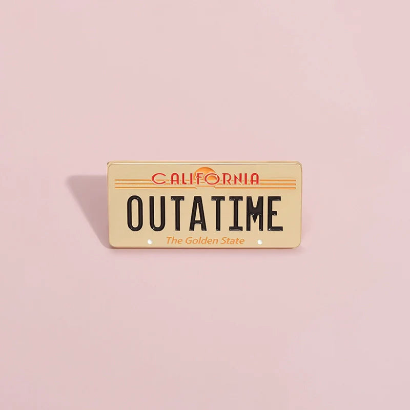 Quirky Metal Pin Badge by Topboring