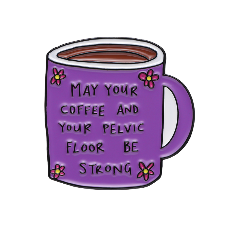 Lovely Elegant Metal Pin Badge Hard Enamel Pin Badge