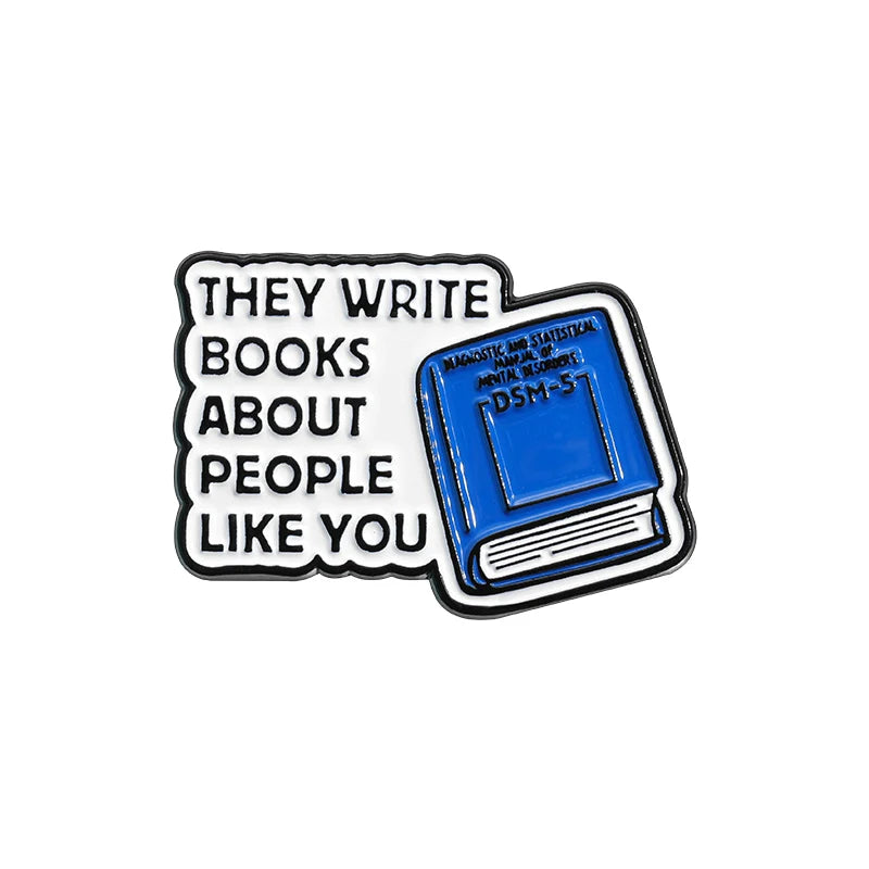 Cute Whimsical Metal Pin Badge Metal Pin Badge Edition2