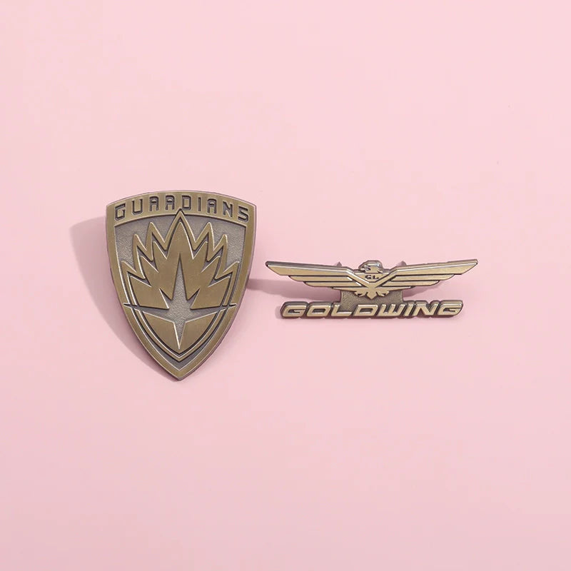 Retro Metal Pin Badge by Topboring