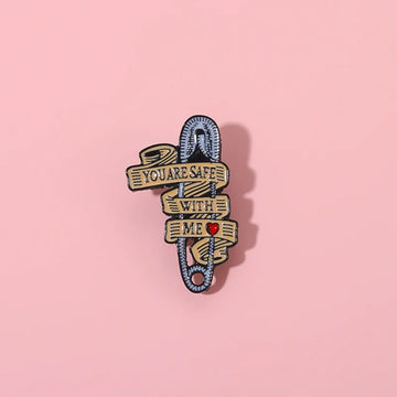 Cute Metal Pin Badge by Topboring