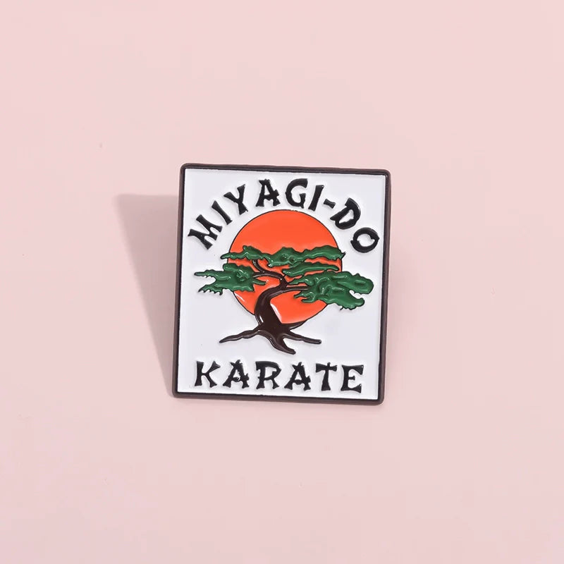 Retro Snake Metal Pin Badge by Topboring