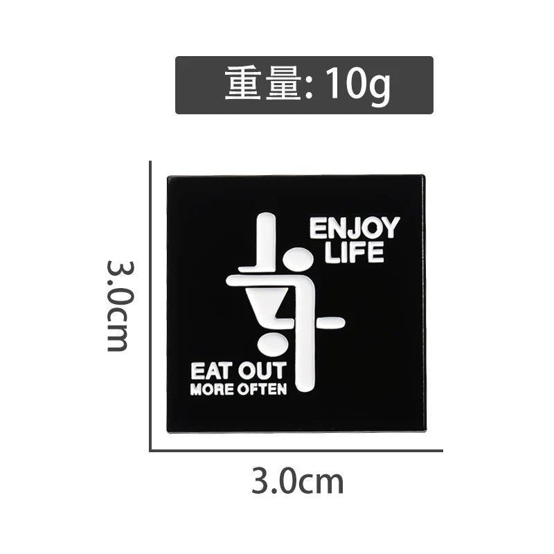 Cute Charming Metal Pin Badge Hard Enamel Pin Badge
