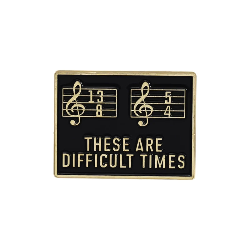 Retro Playful Metal Pin Badge Hard Enamel Pin Badge Alt2