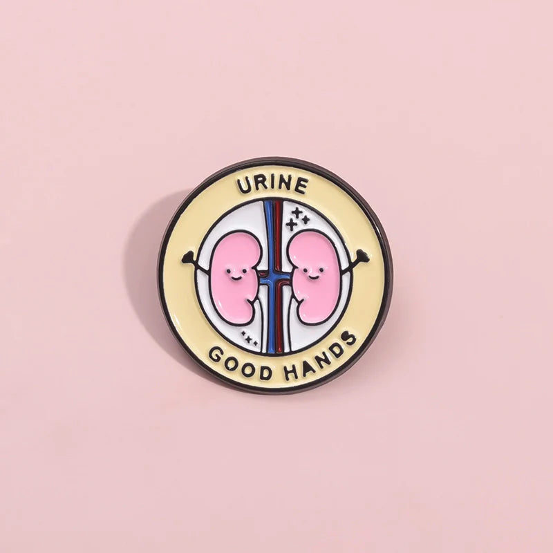 Funny Metal Pin Badge by Topboring