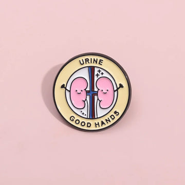 Funny Metal Pin Badge by Topboring