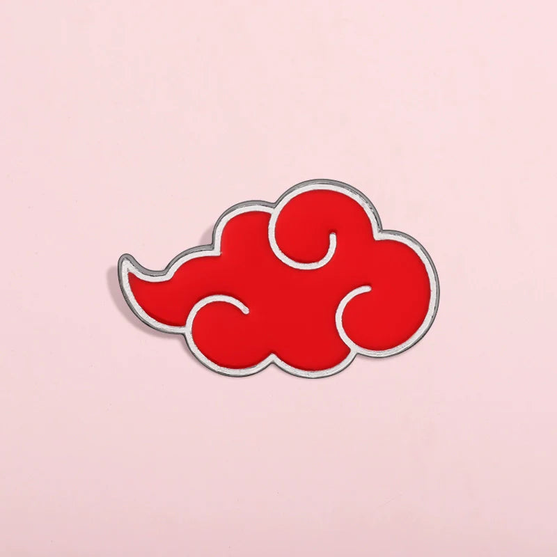 Stylish Cartoon Cloud Pin Badge by Topboring