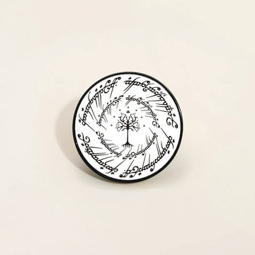 Quirky Metal Pin Badge by Topboring