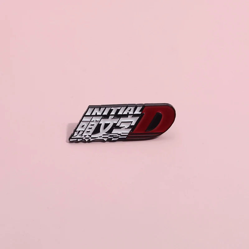 Retro Anime Cartoon Metal Pin Badge by Topboring