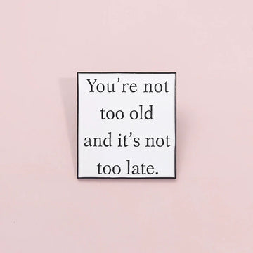 Retro Metal Pin Badge by Topboring