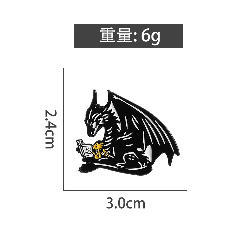 Kawaii Cute Cartoon Metal Pin Metal Pin Badge Set3