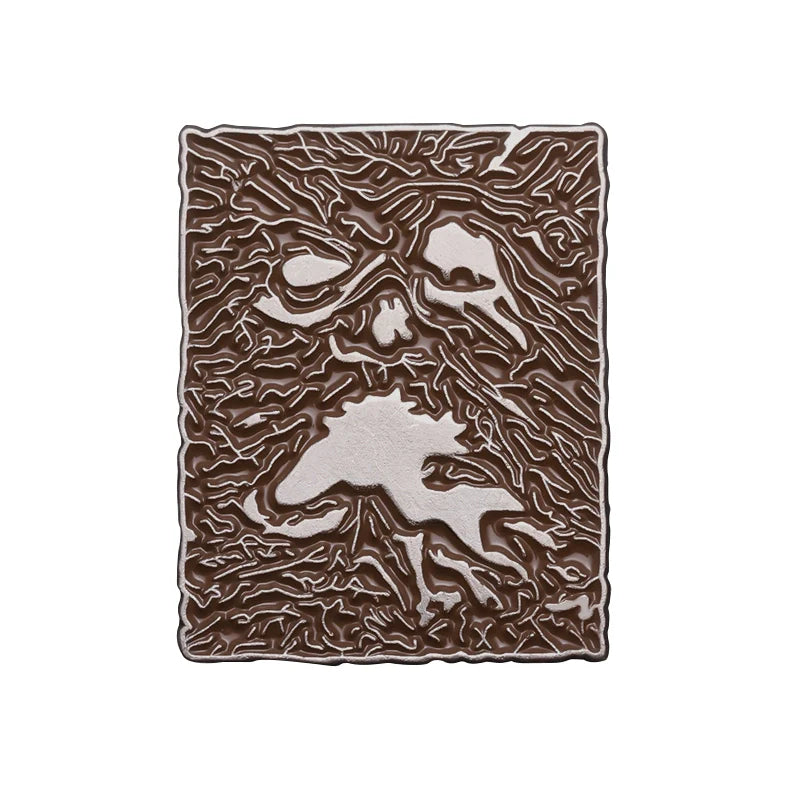 Minimalist Whimsical Metal Pin Badge Enamel Pin Badge