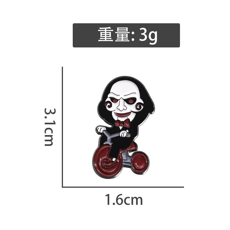 Elegant Pin Badge by Topboring