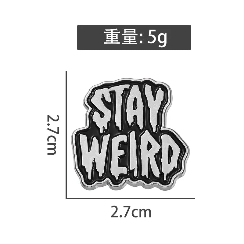 Cute Metal Pin Badge by Topboring