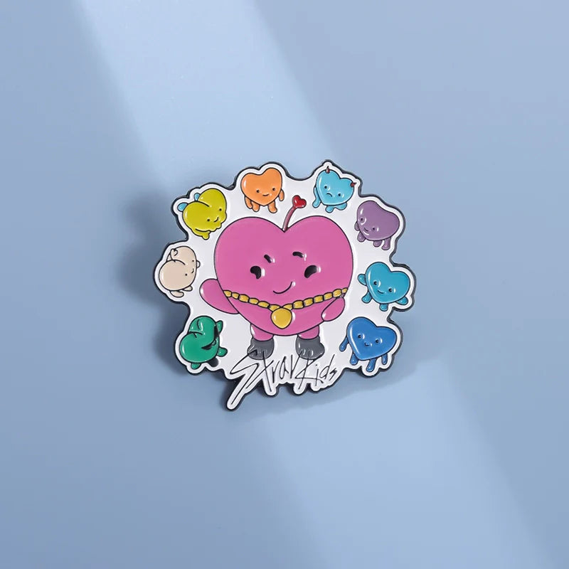 Cute Metal Pin Badge by Topboring