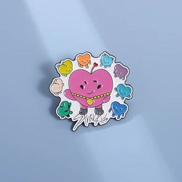 Cute Metal Pin Badge by Topboring