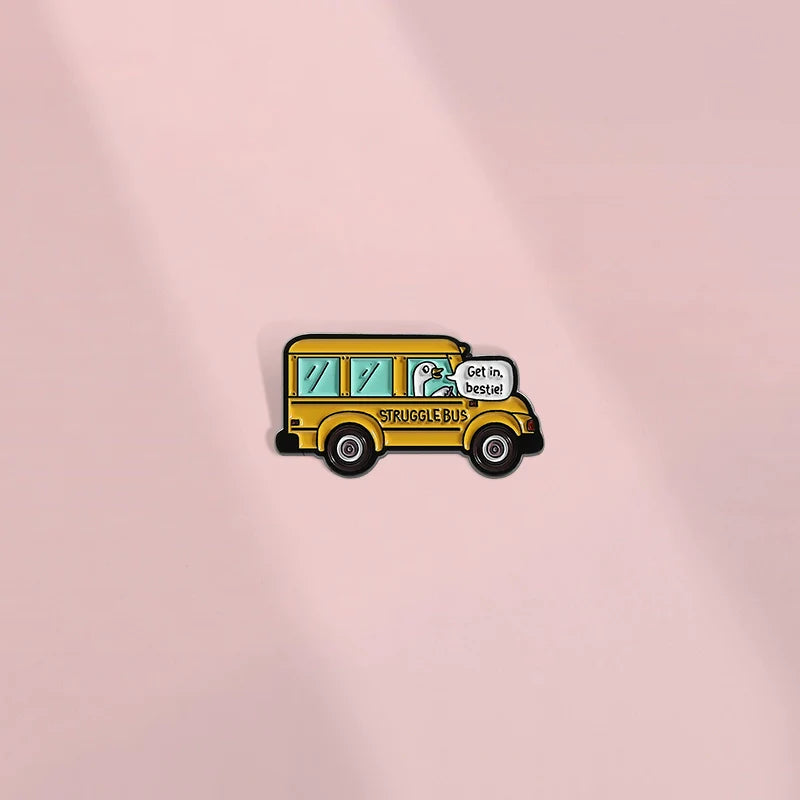 Cute Metal Pin Badge by Topboring