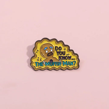 Cute Cartoon Metal Pin Badge by Topboring
