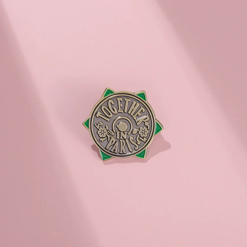 Mini Cartoon Metal Pin Badge by Topboring