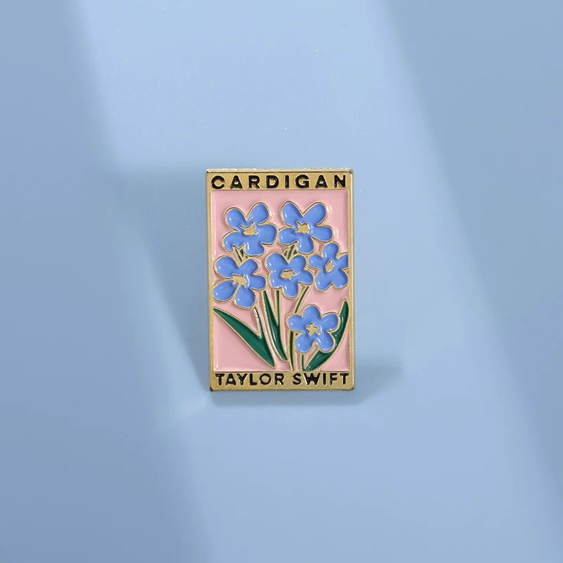 Playful Metal Pin Badge by Topboring