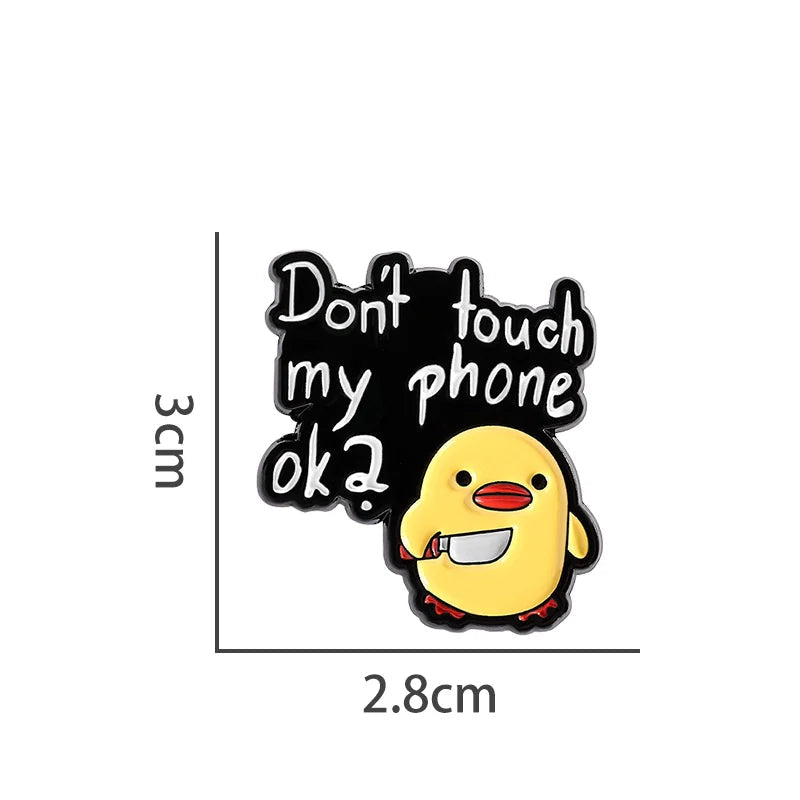 Cute Elegant Cartoon Metal Pin Enamel Pin Badge