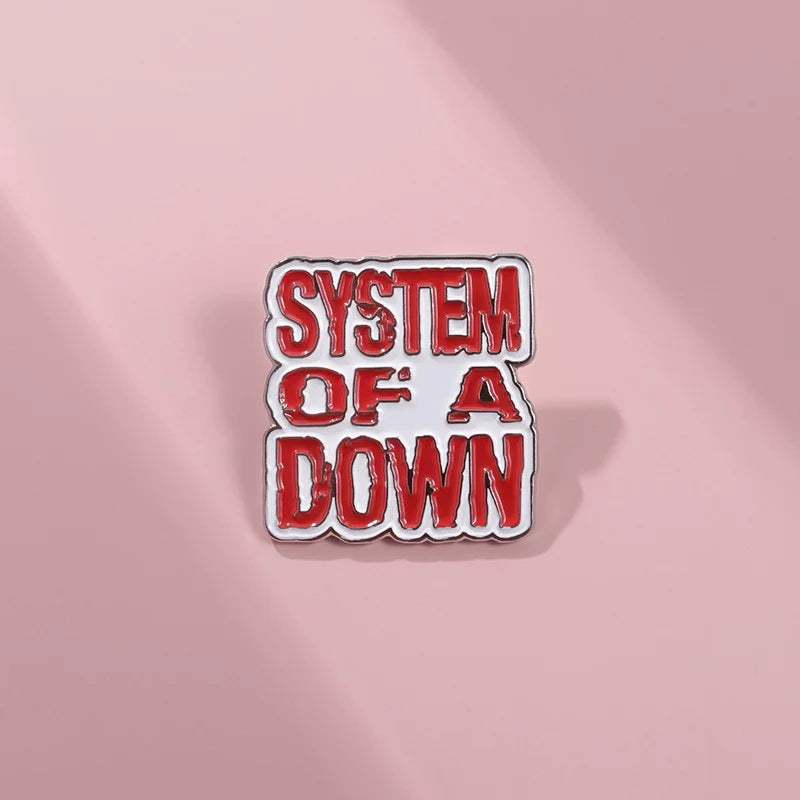 Retro Metal Pin Badge by Topboring