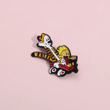 Bold Anime Cartoon Metal Pin Badge by Topboring