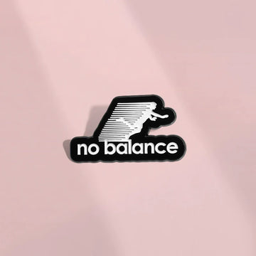 Playful Metal Pin Badge by Topboring