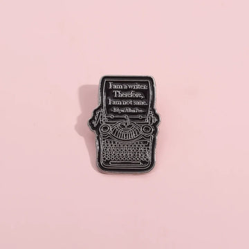 Retro Metal Pin Badge by Topboring
