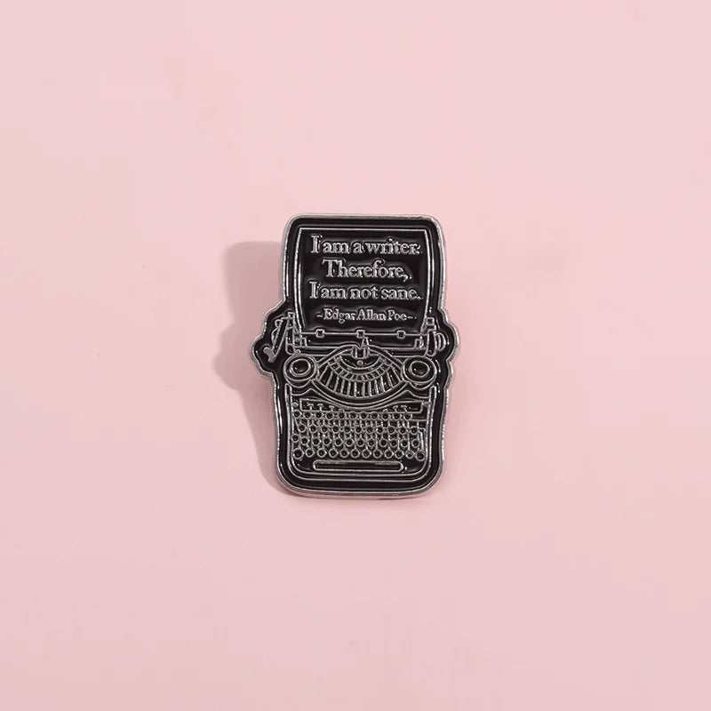 Retro Metal Pin Badge by Topboring