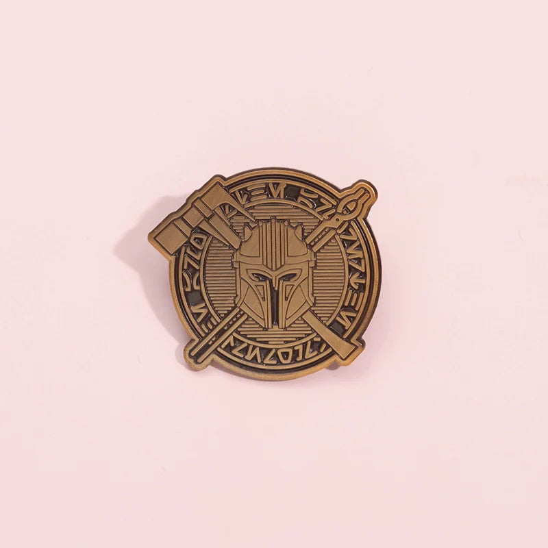 Kawaii Cartoon Star Metal Pin Badge by Topboring