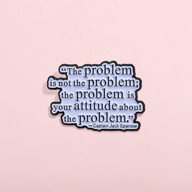 Stylish Metal Pin Badge by Topboring