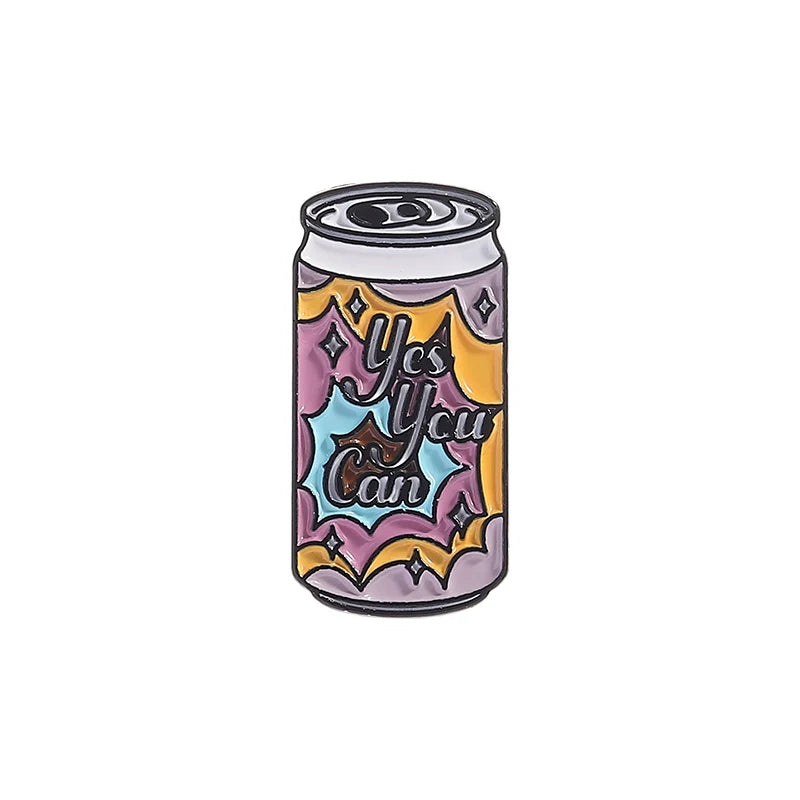Cartoon Kawaii Metal Pin Badge Metal Pin Badge Alt3